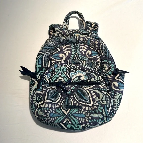 Vera Bradley | Bags | Vera Bradley Navy Light Blue Small  display picture 3